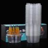 20PCS Hive Cups Disposable Tattoo Cartridge Needle Holder Transparent Needle Holder Plastic Ink Rinse Cups Circle Stand Tattoo Cartridge Tray (Circle) view 1