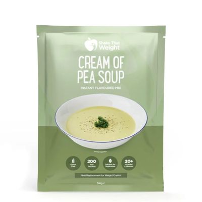 Shake That Weight 10x Cream of Pea Soup | High Protein Diet Meal Replacement. Low Calorie Diet Plan, Enriched with Essential Vitamins & Minerals. Gluten Free, Vegetarian.