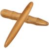 2Pcs Foot Massagers Acupressure Stick Wooden Roller Scroll Wheel Acupoint Facial Rollers(11.5x1.5x1.5cm) view 3