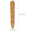 2Pcs Foot Massagers Acupressure Stick Wooden Roller Scroll Wheel Acupoint Facial Rollers(11.5x1.5x1.5cm) view 4