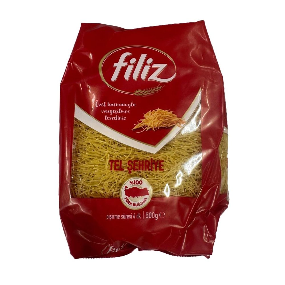 Filiz'S Pasta Tel Sehriye 500G Vermicelli Style Delicious and Tasty Easy to Cook Product of Turkey Pack of 1