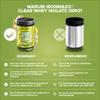 IronMaxx Clear Whey Isolate Zero - Less Sweet Lemon Ice Tea 400g | Sugar-Free Whey Protein Powder | Delicious & Refreshing High Protein Drink with 25g Protein per Serving view 3