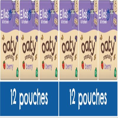 Ella's Kitchen Berry Oaty Smooshy 3 x (4 x 90g)