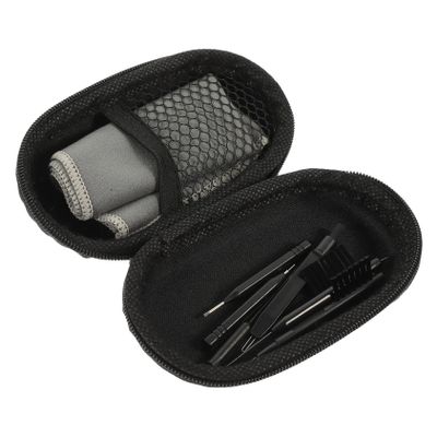 KOMBIUDA Hearing Aid Cleaning Kit PVC Brush and Wax Cleaner Tools for Hearing Aids and Earplugs, Stable and Safe, Portable Cleaning Kit Suitable for Daily Life Random Color