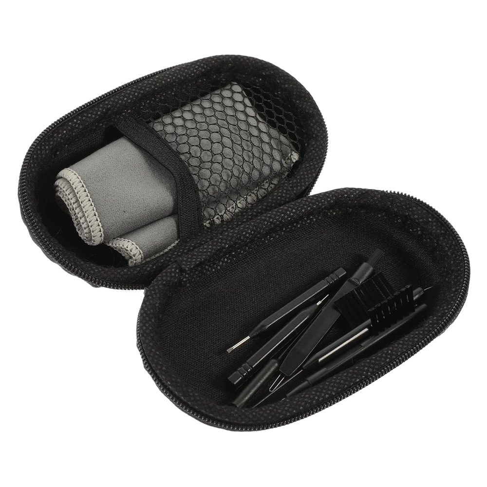 KOMBIUDA Hearing Aid Cleaning Kit PVC Brush and Wax Cleaner Tools for Hearing Aids and Earplugs, Stable and Safe, Portable Cleaning Kit Suitable for Daily Life Random Color