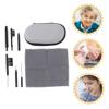 KOMBIUDA Hearing Aid Cleaning Kit PVC Brush and Wax Cleaner Tools for Hearing Aids and Earplugs, Stable and Safe, Portable Cleaning Kit Suitable for Daily Life Random Color view 3
