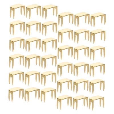 Metal Zipper Stopper 50pcs Repair Kit for Jacket and Bags