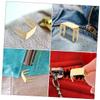 Metal Zipper Stopper 50pcs Repair Kit for Jacket and Bags view 4