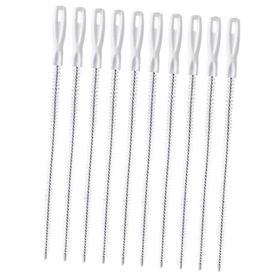 VILLFUL 10pcs Sewer Hair Remover Drain Cleaner Tool Sink Cleaning Brush for Shower Drain Cleaner and Pipe Cleaning Brush