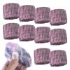 10PCS Steel Wool Soap Pads, 2025 New Multipurpose Wire Dishwashing Rags for Wet and Dry, Reusable Premium Metal Scrubbing Pads Sponge Clean Tool for Home Kitchen view 1