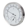 Eujgoov 2 In 1 Stainless Steel Temperature Indicator, Sauna Hygrometer for Steam Room Bathroom, Stable Performance with Material, Range From 10C to 120C view 2