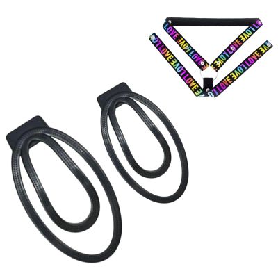 2 Different Sizes of Men's Flat Protective fufu Clips with 1 Adjustable 3-Way Elasticated Waistband (Black)