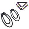 2 Different Sizes of Men's Flat Protective fufu Clips with 1 Adjustable 3-Way Elasticated Waistband (Black) view 1
