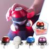 SHUZHENG Sensory Cordless Mini Massager Portable, Handheld Massager,Portable Body Massager Hand-held Electric Body Vibrating Massager for Head Neck Legs Pain Release (purple) view 3