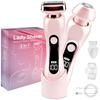 Dandin Bikini Trimmer Women, Lady Shavers for Women with USB Charging Station, Wet & Dry Use Ladies Razors, Painless Hair Removal at Home, Lady Trimmers for Body Arms Legs Underarm view 1