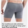 Men's Ultra-Absorbent Incontinence Boxer Briefs, Mens I-ncontinence Underwear, Leak Proof Reusable Mens Incontinence Underwear (4Pcs SetD, 3XL) view 4