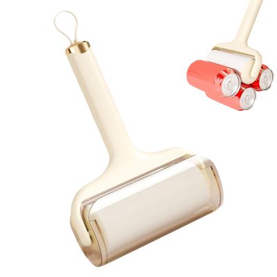 Reusable Lint Roller Deep Cleaning Sticky Pet Hair Roller