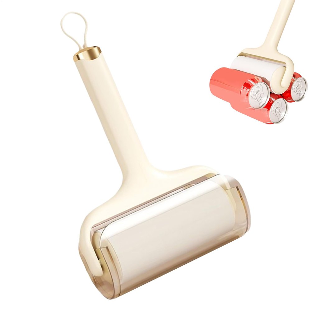 Reusable Lint Roller Deep Cleaning Sticky Pet Hair Roller