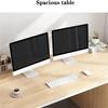Modern Multifunctional Office Desk with 3 Drawers and Storage Shelves - Stylish Workstation for Home Office or Study Area view 4