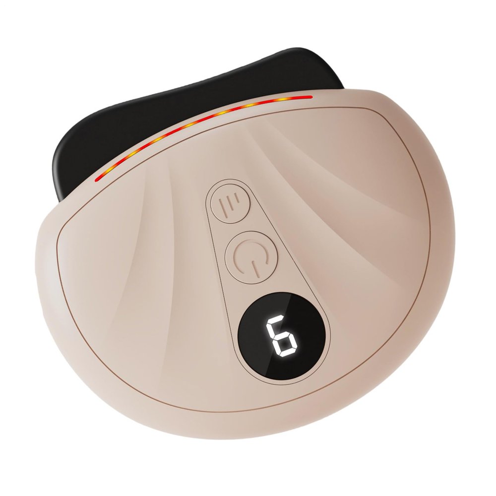 Facial Neck Massage Tool | Thermal Facial Glow Booster Beauty Device - Beauty Personal Care for Skin Rejuvenation, Toning, Glow Boost