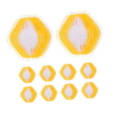 Homoyoyo 10pcs Laundry Ball Hair Remover Lint Remover for Washing Machine Clothes Cleaning Ball Reusable Pet Hair for Laundry