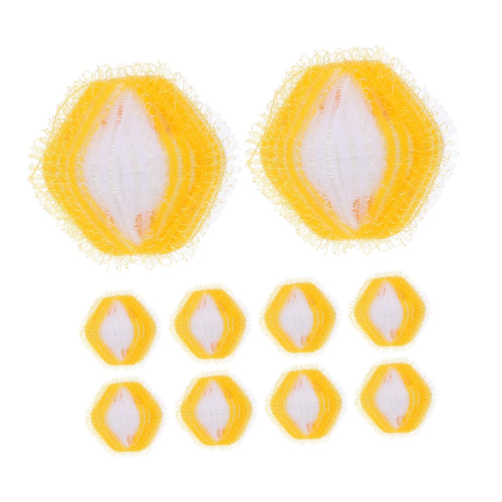 Homoyoyo 10pcs Laundry Ball Hair Remover Lint Remover for Washing Machine Clothes Cleaning Ball Reusable Pet Hair for Laundry