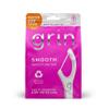 GRIN Smooth Flosspyx, Gentle Floss Picks, 150 Count, Dental Flossers, Minty Flavor, Recycled Plastic, Smooth Floss, Tight Teeth, Premium Longer Floss Head, Includes Safe Fold-Back Tooth Pick view 1