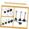 Alipis 2sets Compact Car Dent Remover Auto Body Dent Repair Kit Sucker Pull Tabs Easy-to-use Car Body Repair for Hail Damage Fridge Appliances view 3