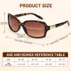 JiSoo Reading Sunglasses 2.0 Bifocal Sunglasses for Women, Retro Square Sun Readers with Spring Hinge,Leopard Brown view 2