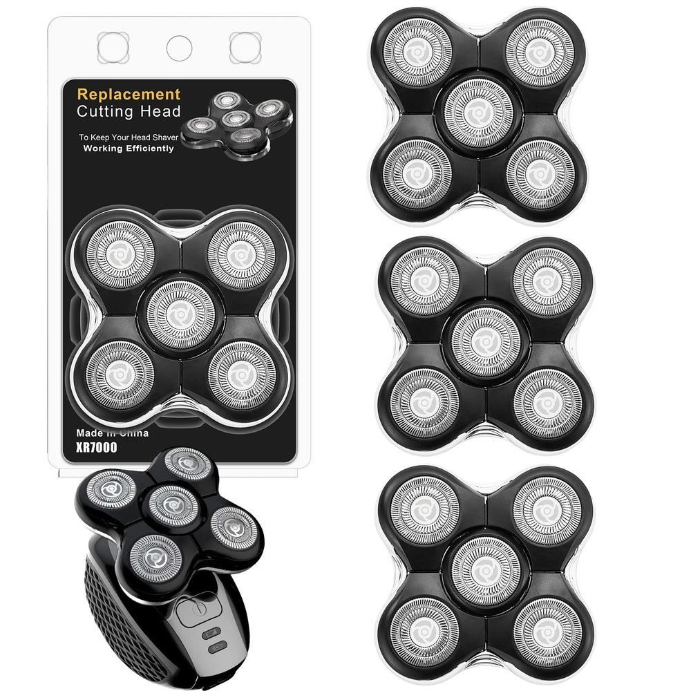 3 Pack RX5 Replacement shaver heads-Compatible with Remington Balder Pro XR1500, XR1501 and RX5 razorsNot compatible Remington RX7