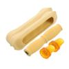 CALLARON 6pcs Crutch Replacement Padding Rubber Hand Grips and Feet Caps for Single Double Crutches Walking Aids Non Slip Accessories Kit view 1