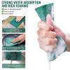10er Pack Scour Pads Sponge Dish Scrubber Non-Scratch Green Reusable Household Scrub Pads for Kitchen and Dish Cleaning Tool view 3