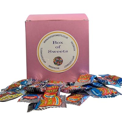 300g Rose Pink Box of Toxic Waste Nuclear Fusion Super Sour Sweets