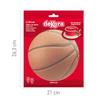 dekora - Birthday Cake Decoration - Basketball 20 cm Cake Topper - Edible Wafer Disc for Cakes - Gluten-Free, Sugar-Free, Lactose-Free - Suitable for Vegetarians view 3