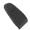 Anti-Slip Rubber Front Heel Soles for Shoes Repairing - & Flexible Shoe Accessories for Enhanced Wear and Mute Performance (Black Forefoot) view 3