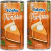 Bakeroo 100% Pure Pumpkin Puree Tin Natural Pumpkin Pie Filling, No Preservatives, Gluten-Free, Vegan & Dairy-Free Smooth & Creamy Texture Product of USA 425g (425g (Pack of 2)) view 1