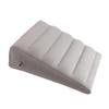 Nicear Adult Inflatable Wedge Pillow Portable Travel Bed Wedge with Adjustable Support Lightweight Back Pillow for Sleeping, Sitting Reading Leg Raise Pad (Gray) view 3