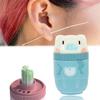 240Pcs Disposable Ear Piercing Cleaning Line, Piercing Aftercare Piercing Cleaning Line, Ear Hole Floss Earrings Hole Care Odor Removal Cleaner Tool for Girls, Women, Men(Blue) view 1