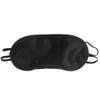 1/2/3/4PCS Silk Eye Mask Eyeshade Cover Shade Soft Blindfold Travel Eyepatch Natural Sleeping Eye Patch Sleep Mask Women Men(Black,3PCS) view 1