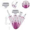 Amagogo Shaving Kit for Women, Four-in-One Hair Removal Tool with Charging Light, Trimmer for Girlfriend and Daughter view 3