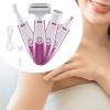 Amagogo Shaving Kit for Women, Four-in-One Hair Removal Tool with Charging Light, Trimmer for Girlfriend and Daughter view 4