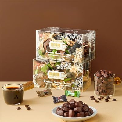 6 Flavors Coffee Candy Black Coffee Candies,Taffy,Office Snacks,Toffee,Instant Hard Candy,Confectionery,Wedding Sweets,Healthy Desserts,Delicious Snacks Gifts (6 flavors,1box)