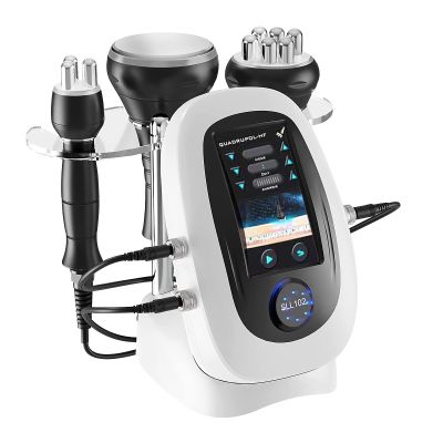 3-in-1 Body & Face Beauty Device, 80K Ultrasonic Cellulite Massager with 3 Interchangeable Heads, Adjustable Intensity, LED Display & Ergonomic Design Ideal for Home, Salon & Spa