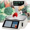 YXYLJOZ Label Printing Scales for Food Retail Store - Commercial Digital Price Computing Scale with Thermal Label Printer, Double-Sided LCD Display (Machine) view 2