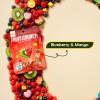 SUNGIVEN Freeze Dried Fruit Crunch Raspberry & Kiwi Fruit 20g Pack of 6 view 3