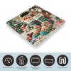 Cute Christmas Socks Scale for Body Weight Highly Accurate Digital Bathroom Body Scale Digital Body Weight Scale Tempered Glass LCD Display Batteries and Tape Measure view 3