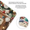 Cute Christmas Socks Scale for Body Weight Highly Accurate Digital Bathroom Body Scale Digital Body Weight Scale Tempered Glass LCD Display Batteries and Tape Measure view 4