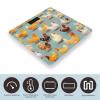 Cute Chicken Walking Scale for Body Weight Highly Accurate Digital Bathroom Body Scale Digital Body Weight Scale Tempered Glass LCD Display Batteries and Tape Measure view 3