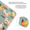 Cute Chicken Walking Scale for Body Weight Highly Accurate Digital Bathroom Body Scale Digital Body Weight Scale Tempered Glass LCD Display Batteries and Tape Measure view 4