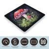 Mushrooms in The Grass Scale for Body Weight Highly Accurate Digital Bathroom Body Scale Digital Body Weight Scale Tempered Glass LCD Display Batteries and Tape Measure view 3